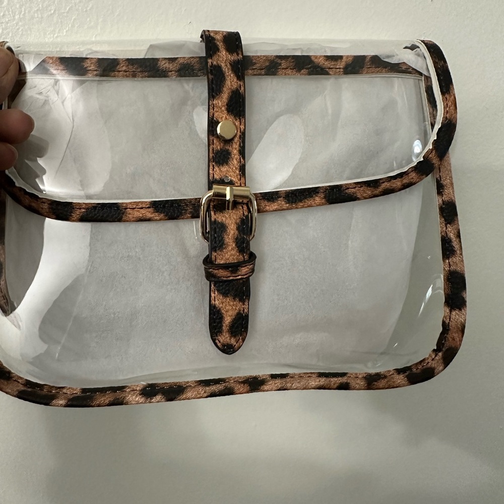 Small transparent bag 10x7